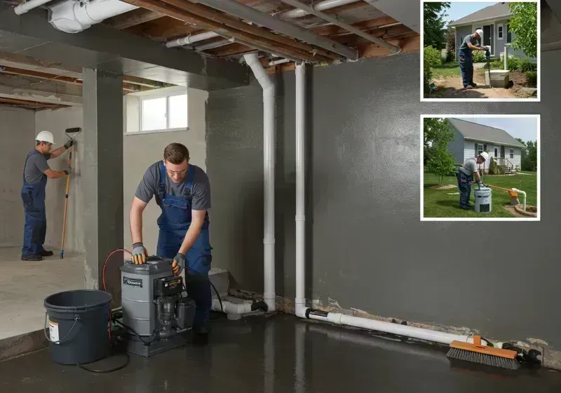 Basement Waterproofing and Flood Prevention process in West Albany, NY